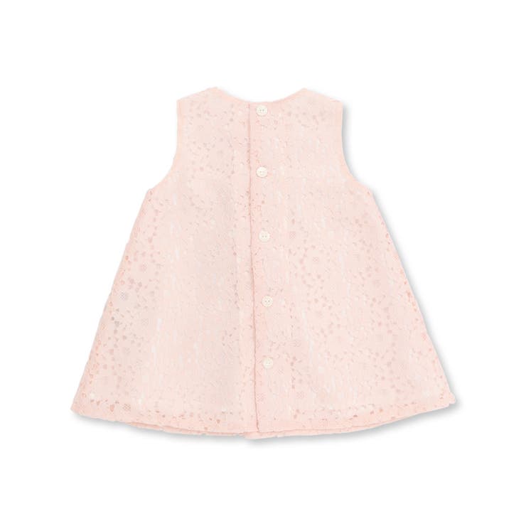 【日本製】ラッセルレースブルマ付きワンピースベビー(70~90cm) | Tartine et Chocolat | 詳細画像11 