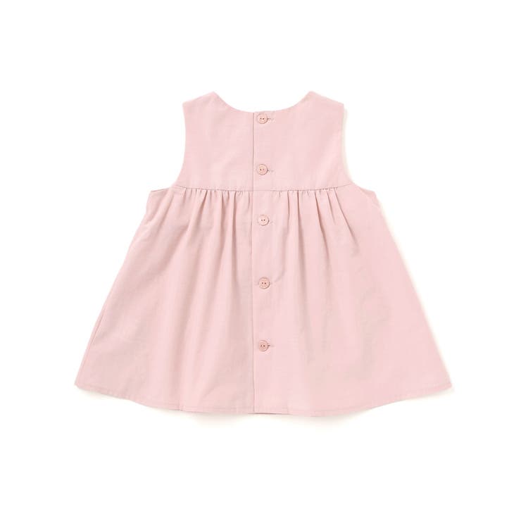 配色リボンテープべビースーツ（70～90cm） | Tartine et Chocolat | 詳細画像2 