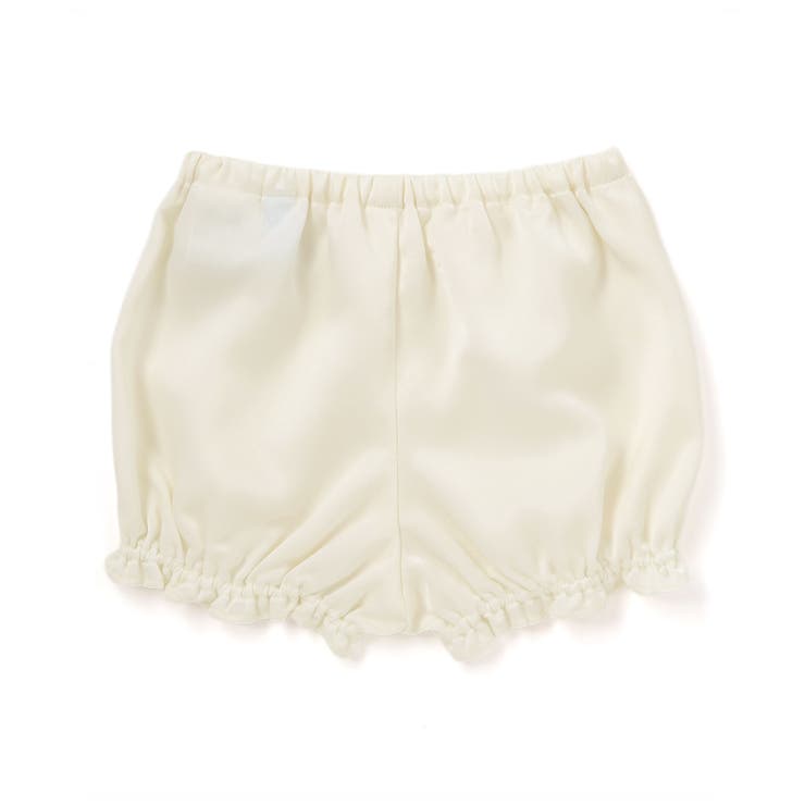 【日本製】シルデューサテン×オーガンジーパールベルトブルマ付きドレスベビー(70… | Tartine et Chocolat | 詳細画像19 