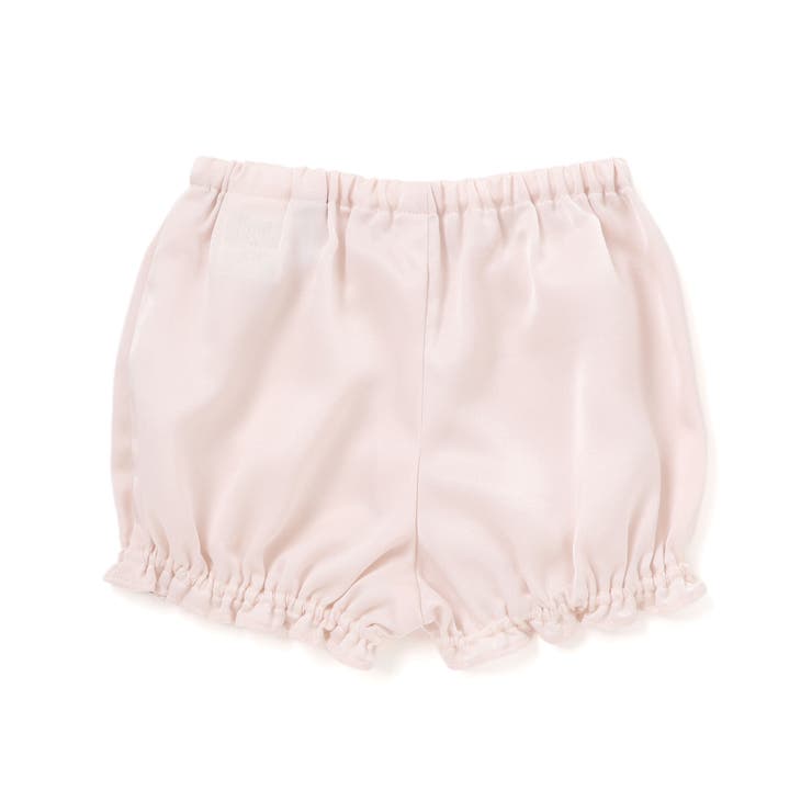 【日本製】シルデューサテン×オーガンジーパールベルトブルマ付きドレスベビー(70… | Tartine et Chocolat | 詳細画像6 