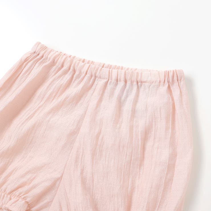 オーガンジー襟付きパフスリーブワンピース＋ブルマセット ベビー(70~90cm) | Tartine et Chocolat | 詳細画像11 