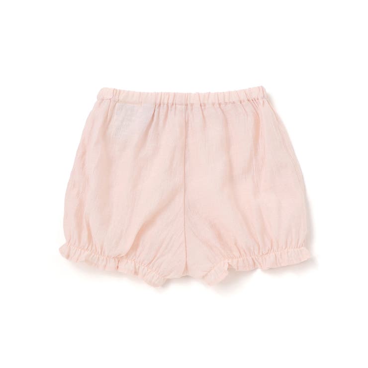 オーガンジー襟付きパフスリーブワンピース＋ブルマセット ベビー(70~90cm) | Tartine et Chocolat | 詳細画像3 