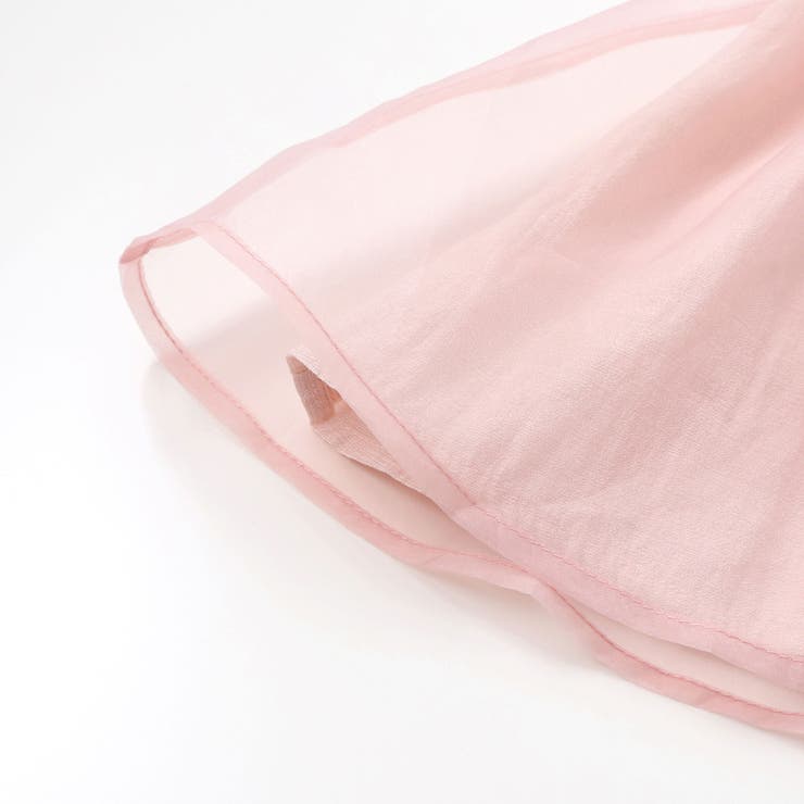 オーガンジー襟付きパフスリーブワンピース＋ブルマセット ベビー(70~90cm) | Tartine et Chocolat | 詳細画像9 