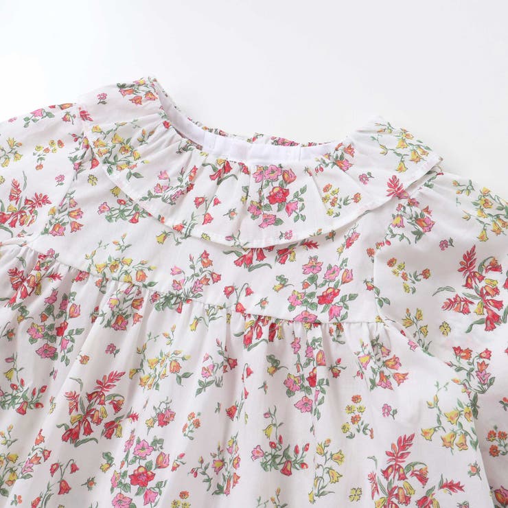 【日本製】【お揃い】リバティ(BluebellFields)タナローンチュニック… | Tartine et Chocolat | 詳細画像4 