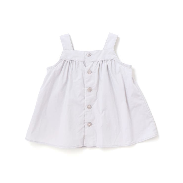 タイプライターピンタックリボンワンピース＋ブルマセット ベビー(70~90cm) | Tartine et Chocolat | 詳細画像4 