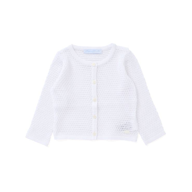 【日本製】【お揃い】ドラロン綿長袖カーディガンベビー(70~90cm) | Tartine et Chocolat | 詳細画像1 