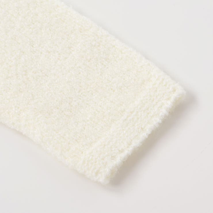 【お揃い】フロント編地の前ボタン長袖カーディガンベビー(70~90cm) | Tartine et Chocolat | 詳細画像6 