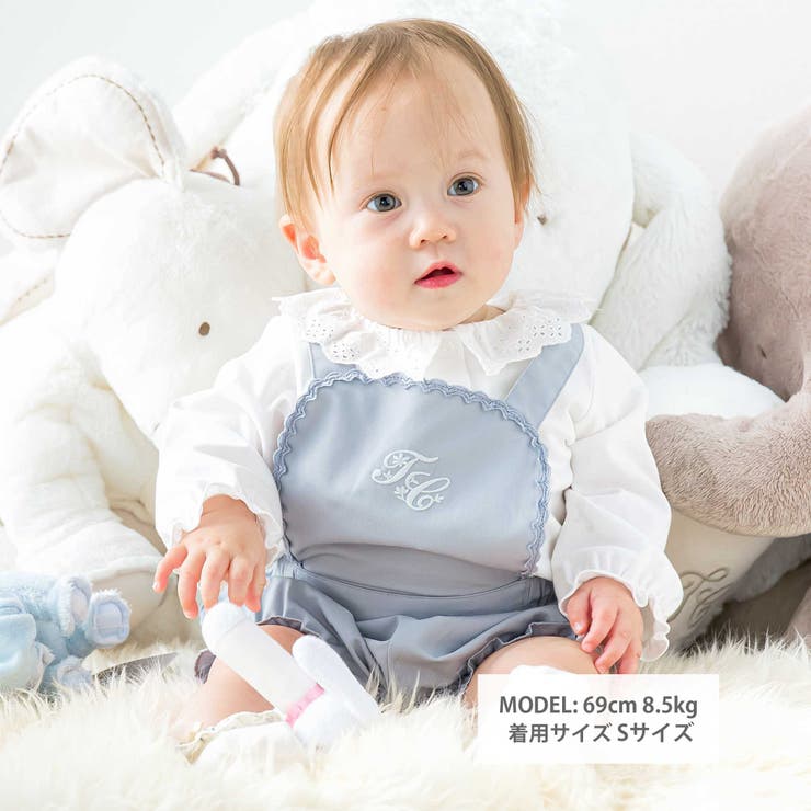 スカラップ襟レースブラウスベビー（70～90cm） | Tartine et Chocolat | 詳細画像2 