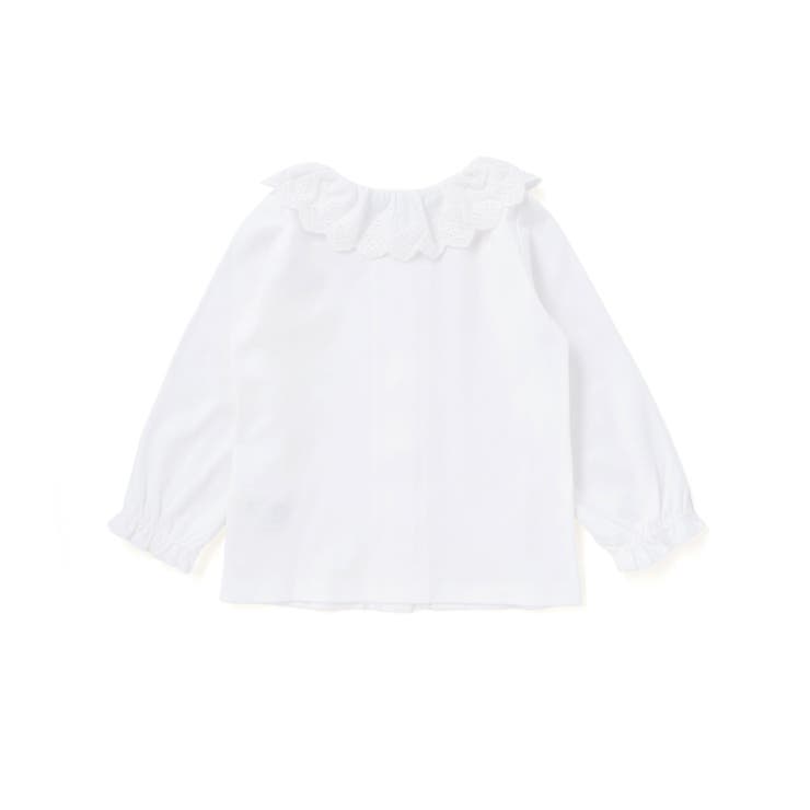 スカラップ襟レースブラウスベビー（70～90cm） | Tartine et Chocolat | 詳細画像5 