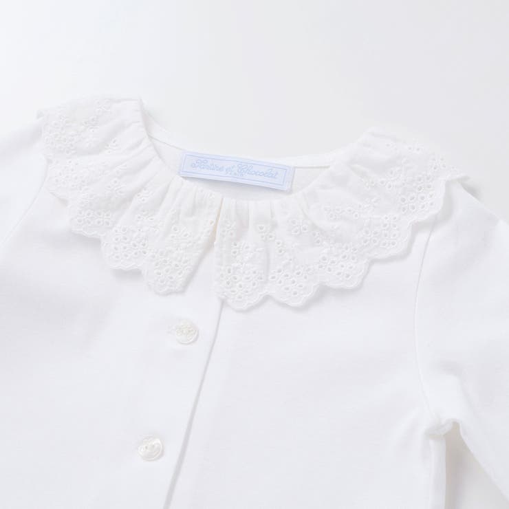 スカラップ襟レースブラウスベビー（70～90cm） | Tartine et Chocolat | 詳細画像6 