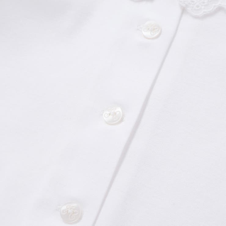 スカラップ襟レースブラウスベビー（70～90cm） | Tartine et Chocolat | 詳細画像7 