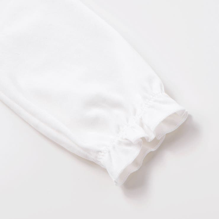 スーピマコットンバイオシルスムース後ろ開きレース襟ブラウスベビー(70~90cm… | Tartine et Chocolat | 詳細画像5 