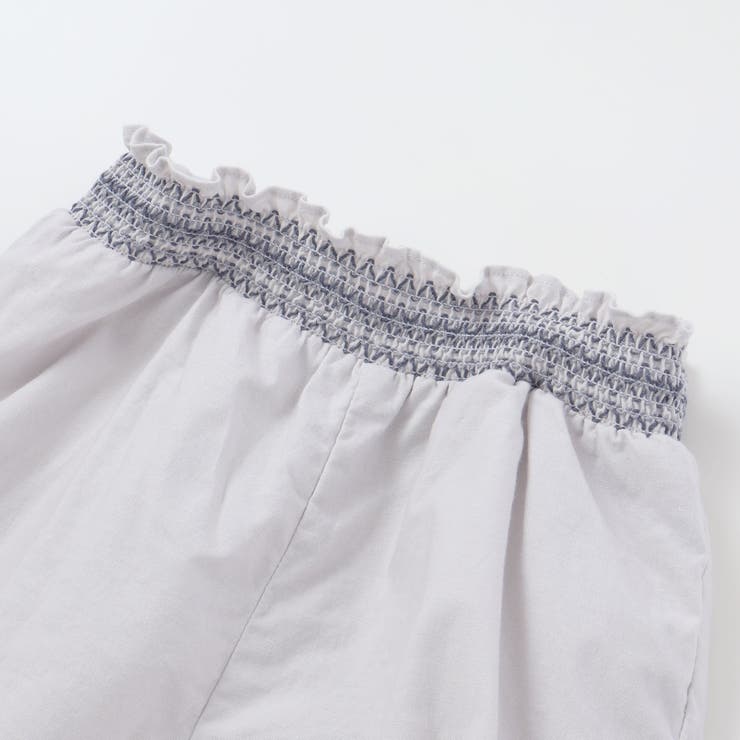 シーチングスモッキング肩ひも付きブルマベビー(70-90cm) | Tartine et Chocolat | 詳細画像7 
