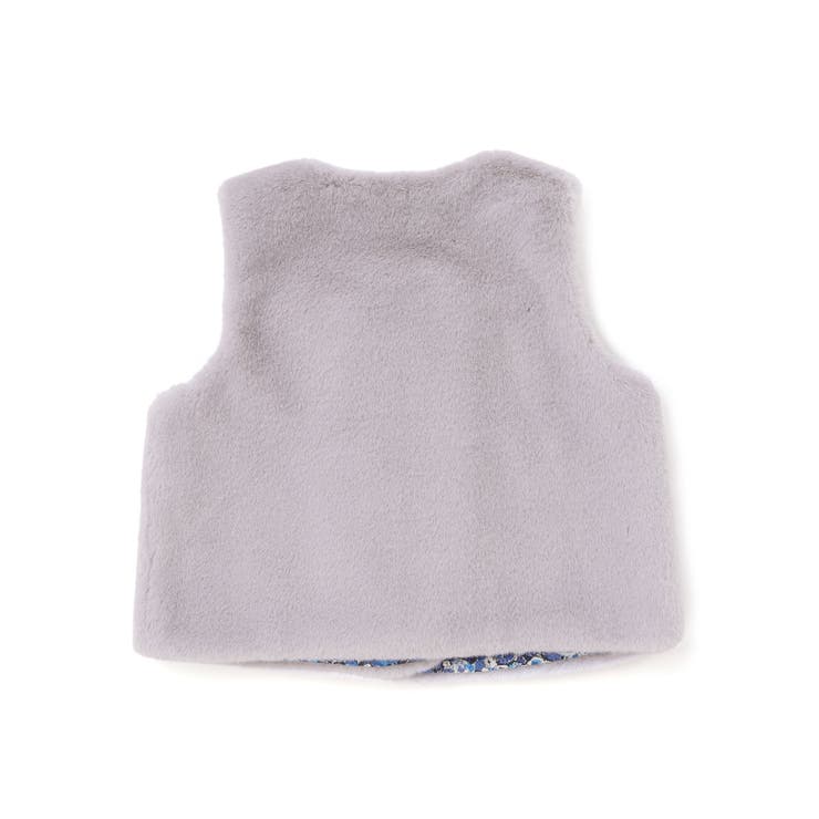 【お揃い】裏リバティ(Leila)ファーベストベビー(60~90cm) | Tartine et Chocolat | 詳細画像9 