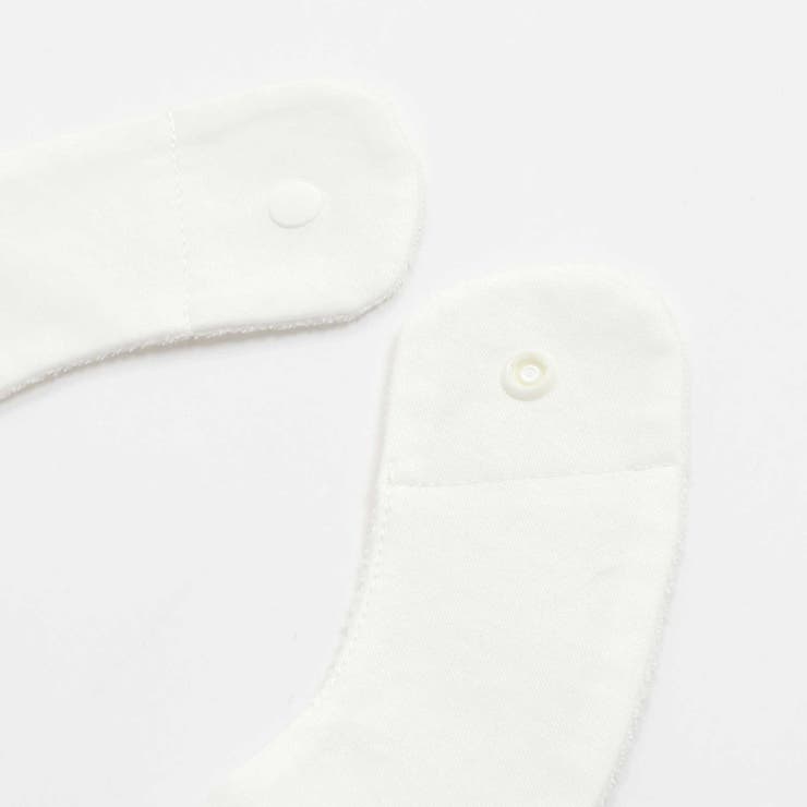 【日本製】60/1スーピマバイオシルスムースロゴ刺しゅうスタイベビー | Tartine et Chocolat | 詳細画像4 