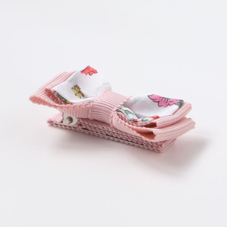 【日本製】【お揃い】リバティ(BluebellFields)プリント ヘアクリッ… | Tartine et Chocolat | 詳細画像4 