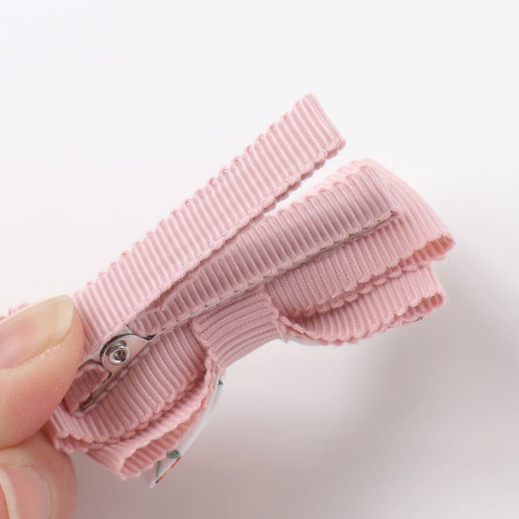 【日本製】【お揃い】リバティ(BluebellFields)プリント ヘアクリッ… | Tartine et Chocolat | 詳細画像5 