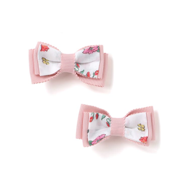 レッド系 | 【日本製】【お揃い】リバティ(BluebellFields)プリント ヘアクリッ… | Tartine et Chocolat