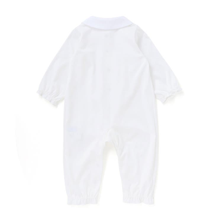 【日本製】襟付きレースカバーオールベビー（70～80cm） | Tartine et Chocolat | 詳細画像5 