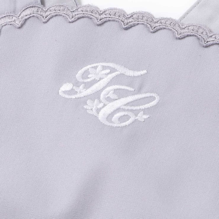 ロゴ刺しゅうレースサロペットベビー(80-90cm) | Tartine et Chocolat | 詳細画像6 