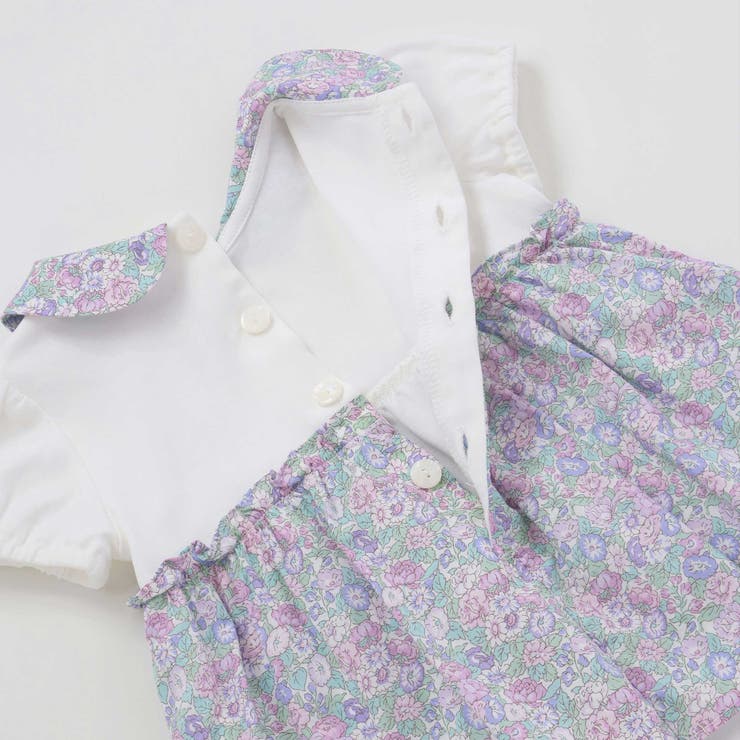 【お揃い】リバティ(leontyne dream)プリントタナローンスカート付き… | Tartine et Chocolat | 詳細画像10 