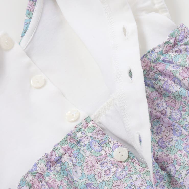 【お揃い】リバティ(leontyne dream)プリントタナローンスカート付き… | Tartine et Chocolat | 詳細画像11 