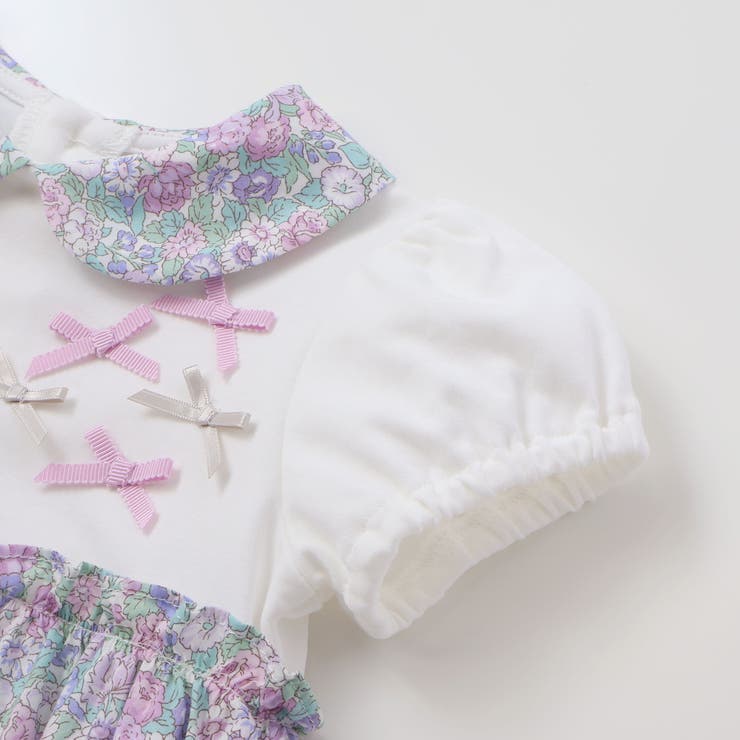 【お揃い】リバティ(leontyne dream)プリントタナローンスカート付き… | Tartine et Chocolat | 詳細画像7 