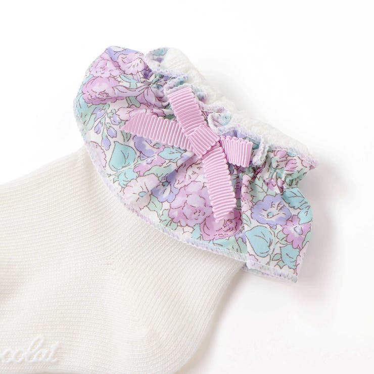 【日本製】【お揃い】リバティ(leontyne dream)プリントタナローンフ… | Tartine et Chocolat | 詳細画像5 