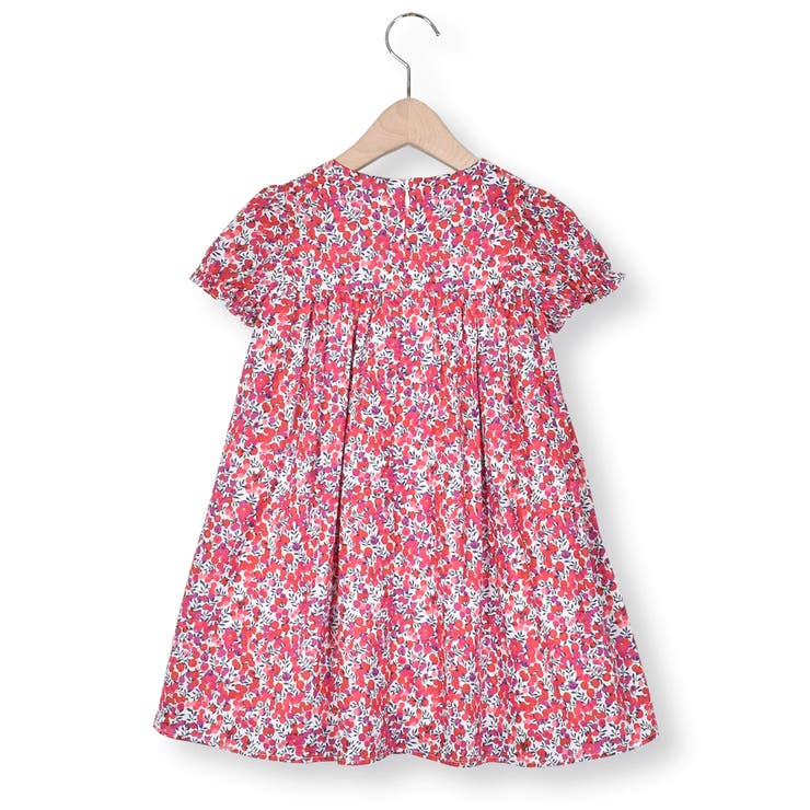 日本製リバティプリントコットンワンピース[品番：BEBK0007057