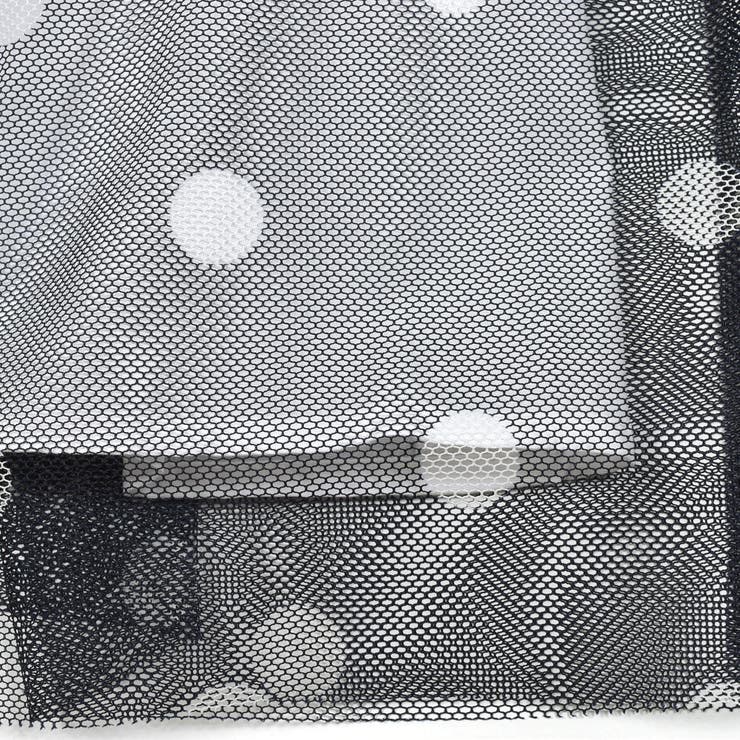 【日本製】ベアテレコドットチュールニットワンピース(90~140cm) | Tartine et Chocolat | 詳細画像10 