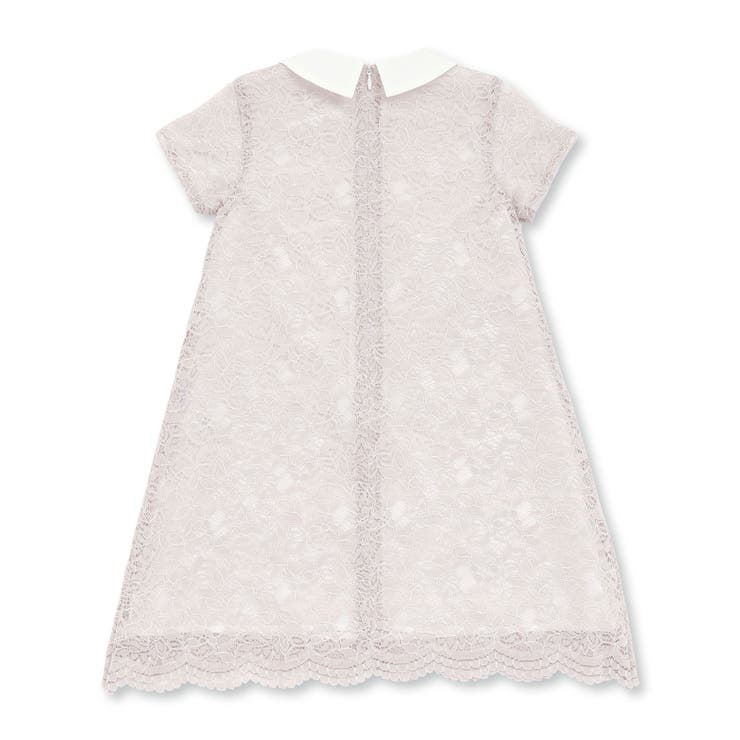 【日本製】片耳スカラコードレースワンピース(110~130cm) | Tartine et Chocolat | 詳細画像6 