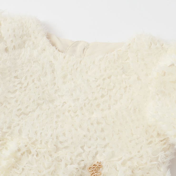 テープチュールフェザーバルーンワンピース(90~140cm) | Tartine et Chocolat | 詳細画像8 