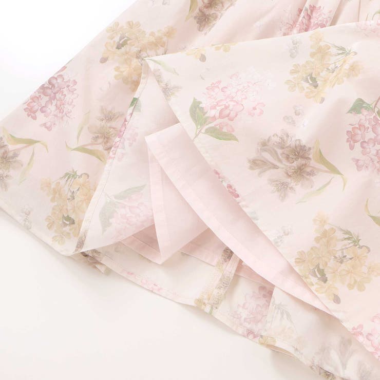 リバティMARINA S MEADOW丸襟半袖切り替えワンピース | Tartine et Chocolat | 詳細画像13 