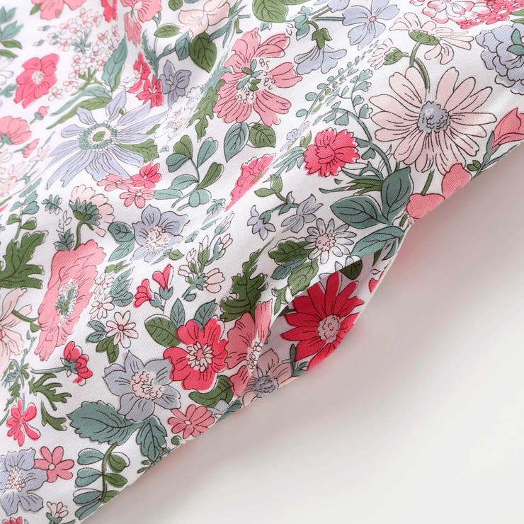 【日本製】【お揃い】リバティビエラ(DaisyMorisia)半袖切り替えワンピ… | Tartine et Chocolat | 詳細画像14 