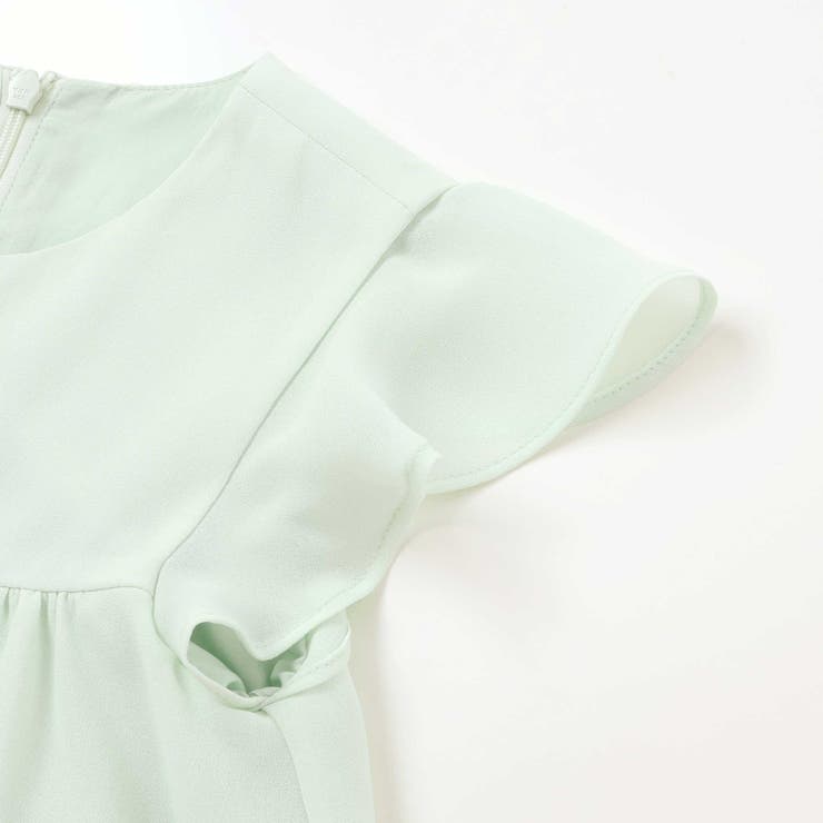梨地リボン付け襟2WAYドレス(90～130cm) | Tartine et Chocolat | 詳細画像18 