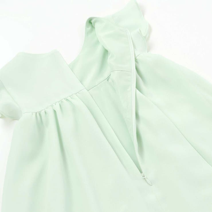 梨地リボン付け襟2WAYドレス(90～130cm) | Tartine et Chocolat | 詳細画像20 