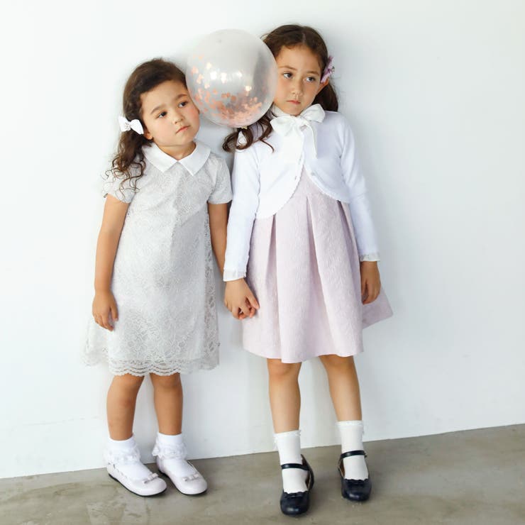 【日本製】キラットマトラッセリボン柄ジャンパースカート(110~130cm) | Tartine et Chocolat | 詳細画像7 