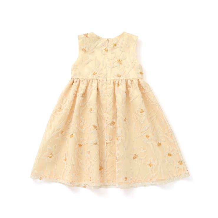 【日本製】ワッシャーオーガンジーフロッキープリントワンピース(100~140cm… | Tartine et Chocolat | 詳細画像14 