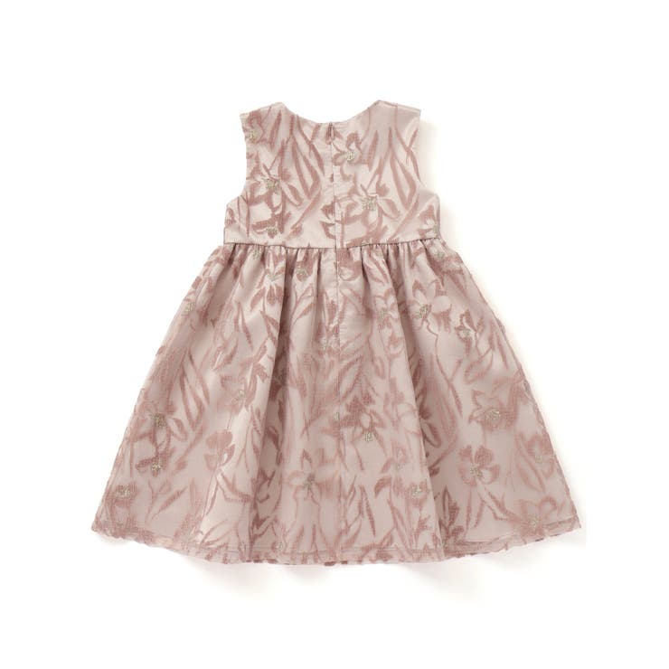 【日本製】ワッシャーオーガンジーフロッキープリントワンピース(100~140cm… | Tartine et Chocolat | 詳細画像7 