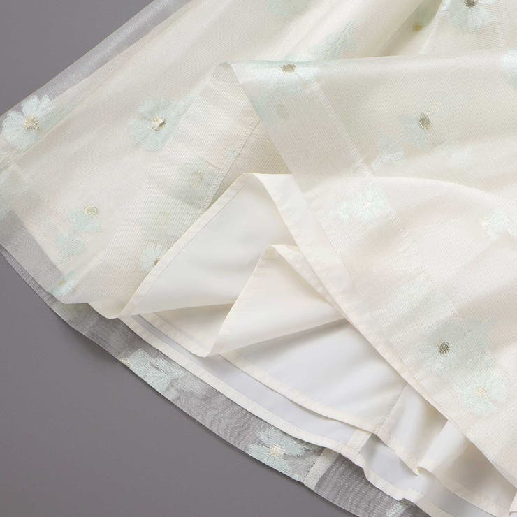 ラメオーガンジーフラワージャンパースカート(100~130cm) | Tartine et Chocolat | 詳細画像15 