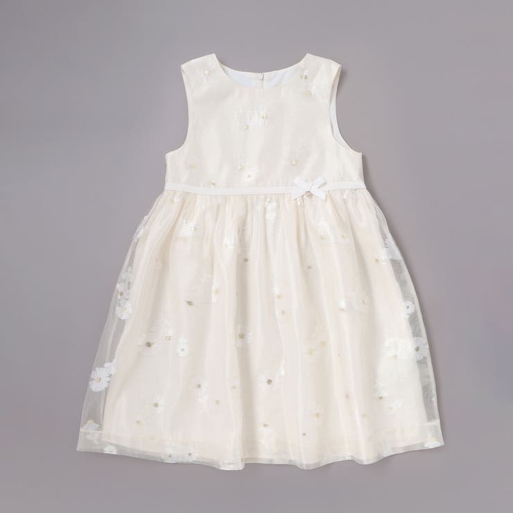 ラメオーガンジーフラワージャンパースカート(100~130cm) | Tartine et Chocolat | 詳細画像5 