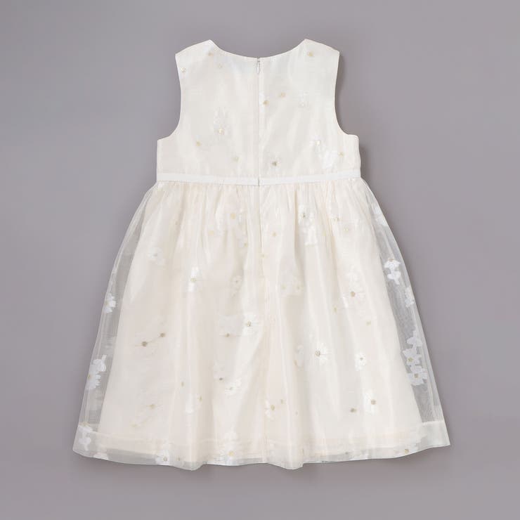 ラメオーガンジーフラワージャンパースカート(100~130cm) | Tartine et Chocolat | 詳細画像6 