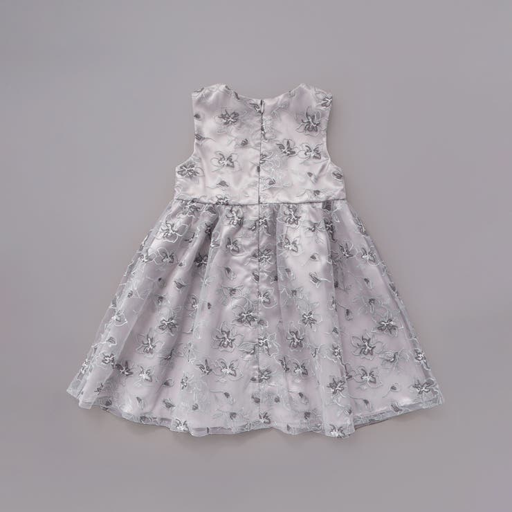 【日本製】チュール花柄刺しゅうジャンパースカート(110~130cm) | Tartine et Chocolat | 詳細画像11 