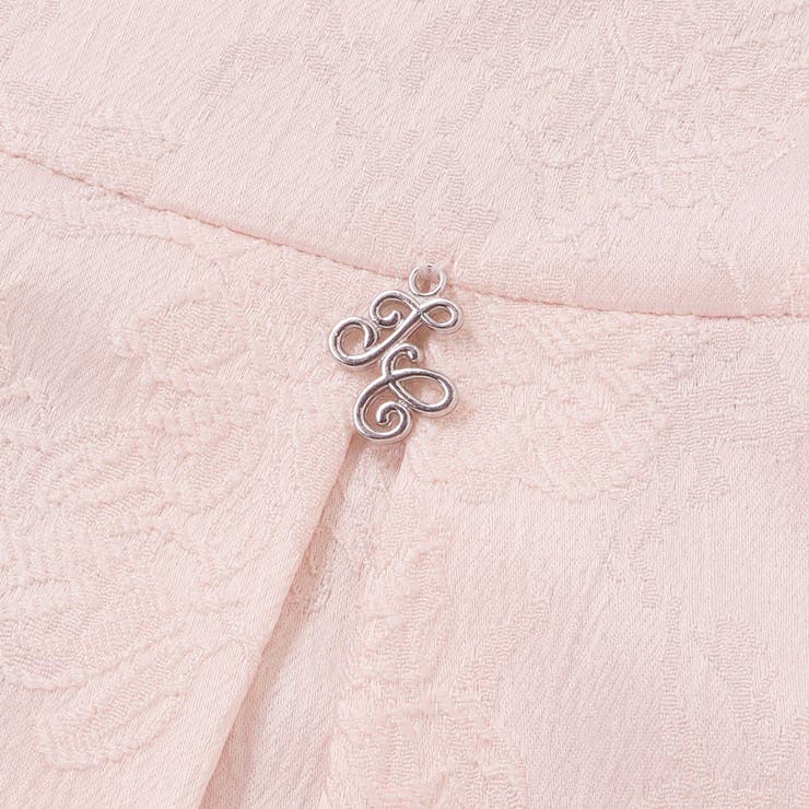 【日本製】ジャガードフラワータック入りジャンパースカート(110~130cm) | Tartine et Chocolat | 詳細画像10 