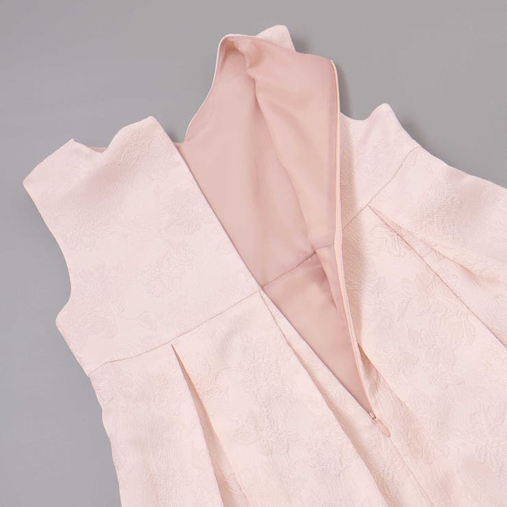 【日本製】ジャガードフラワータック入りジャンパースカート(110~130cm) | Tartine et Chocolat | 詳細画像12 