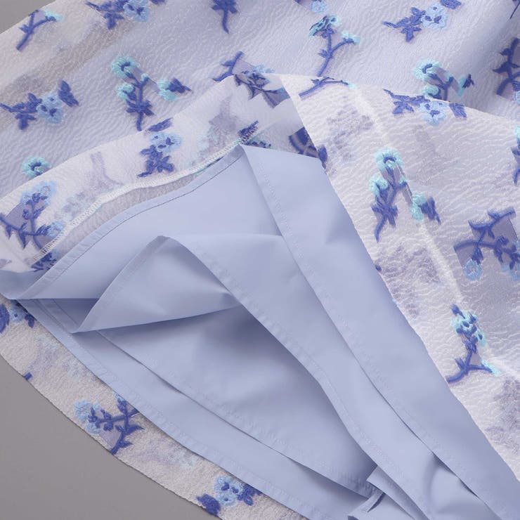 ジャガードフラワーリボン付きジャンパースカート(110~130cm) | Tartine et Chocolat | 詳細画像13 