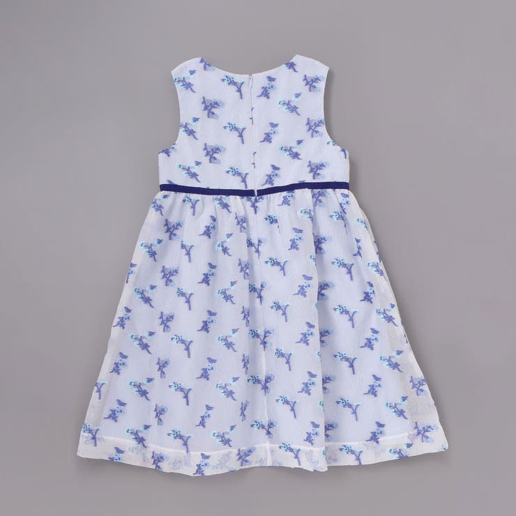 ジャガードフラワーリボン付きジャンパースカート(110~130cm) | Tartine et Chocolat | 詳細画像7 