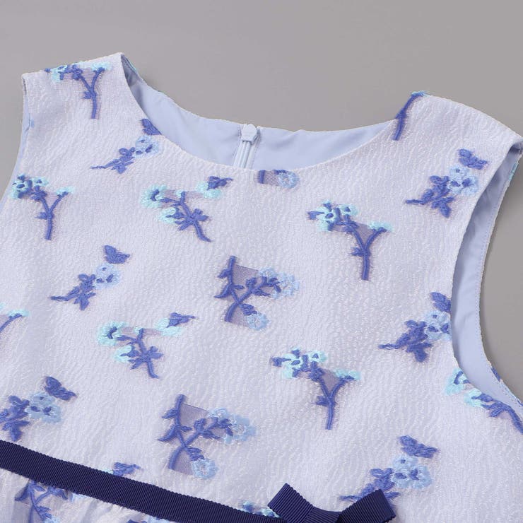 ジャガードフラワーリボン付きジャンパースカート(110~130cm) | Tartine et Chocolat | 詳細画像8 