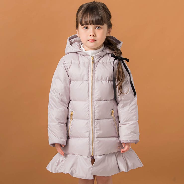 120女児タルティーヌエショコラダウンコート