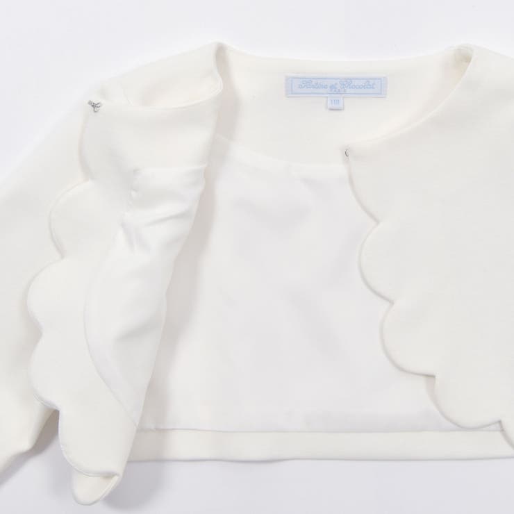 ストレッチポンチスカラップジャケット(110~130cm) | Tartine et Chocolat | 詳細画像13 
